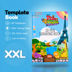 Cover des XXL Template Book für den 3D Stift