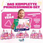 Inhalt der Verpackung: Magnetische Bausteine Prinzessinnenparadies, 37 Teile