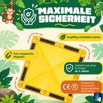 Sicherheit der magnetischen Bausteine Dschungelreise: eingeschlossene Magnete, abgerundete Kanten und CE-Kennzeichnung