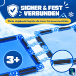 Starke eingebaute Magnete halten die magnetischen Bausteine Frozen Konstruktionen fest zusammen, ab 3 Jahren