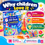Warum Kinder das 3D Pen Stencil Book 2026 Edition lieben