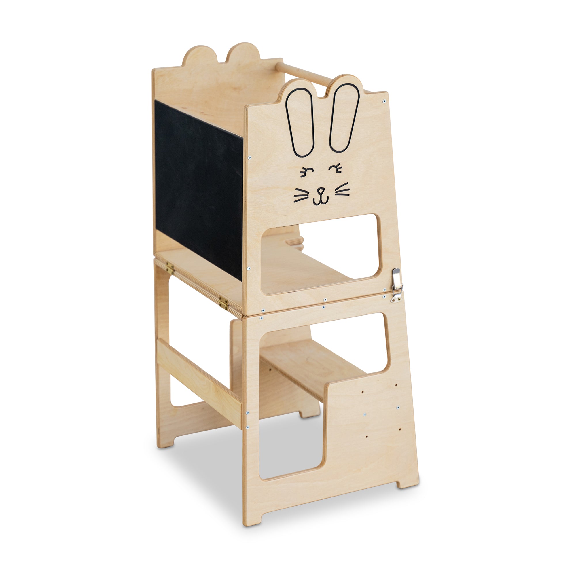 Houten leertoren voor kinderen van Fits4Kids