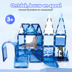 Ontdek bouw en speel met Magnetic Tiles Frozen Construction van Fits4Kids vanaf 3 jaar