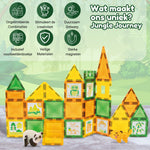 Wat de Magnetic Tiles Jungle van Fits4Kids uniek maakt voor kinderen