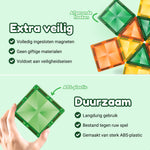 Magnetic Tiles Jungle van Fits4Kids extra veilig en BPA-vrij