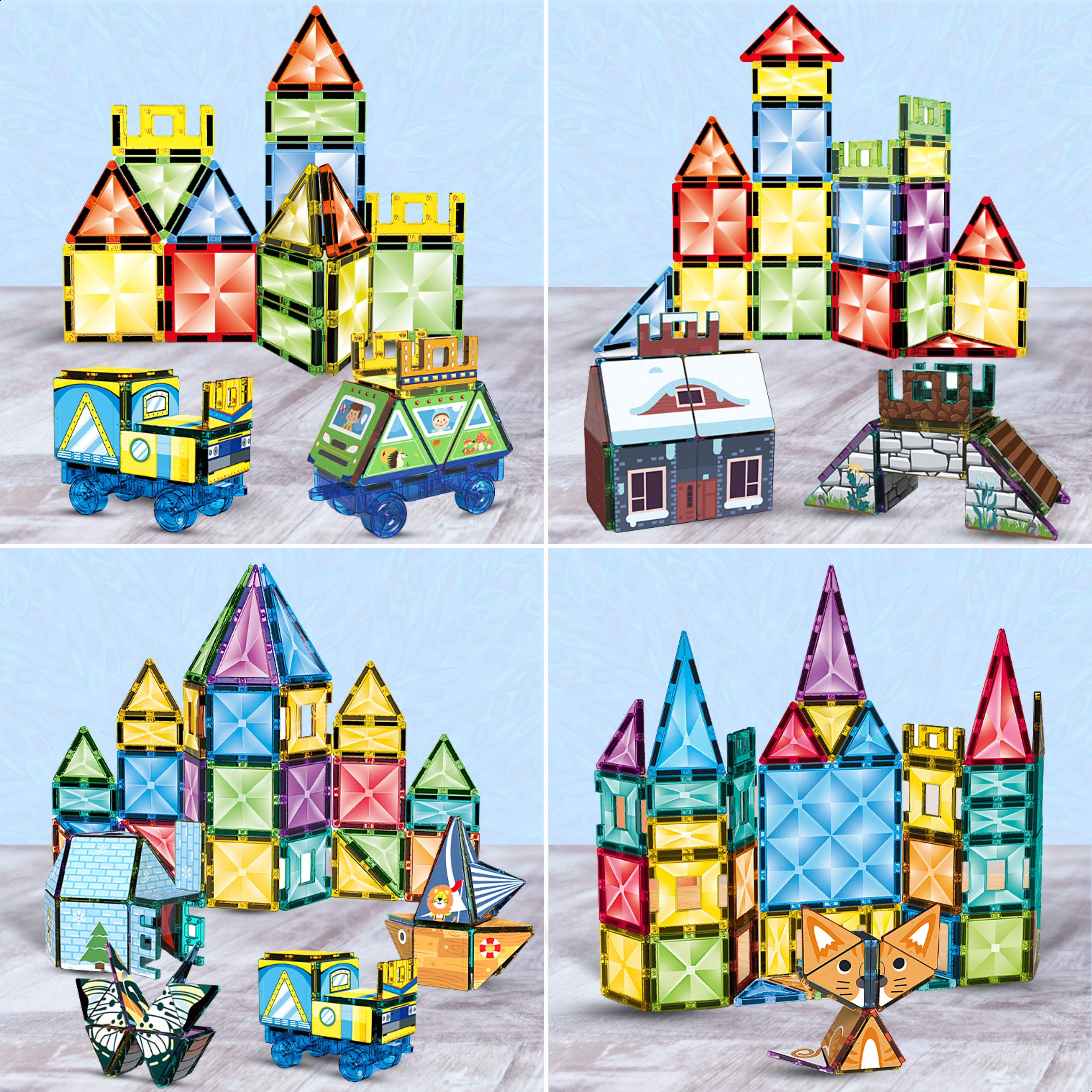 Magnetic Tiles Kaleidoscopic Creations van Fits4Kids verbetert handoogcoördinatie bij kinderen