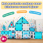 Magnetic Tiles Police Patrol HQ van Fits4Kids als cadeau voor verjaardagen en feestdagen
