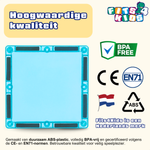 Magnetic Tiles Police Patrol HQ van Fits4Kids BPA-vrij en gecertificeerd volgens CE en EN71