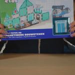 Magnetic Tiles Police Patrol HQ in actie