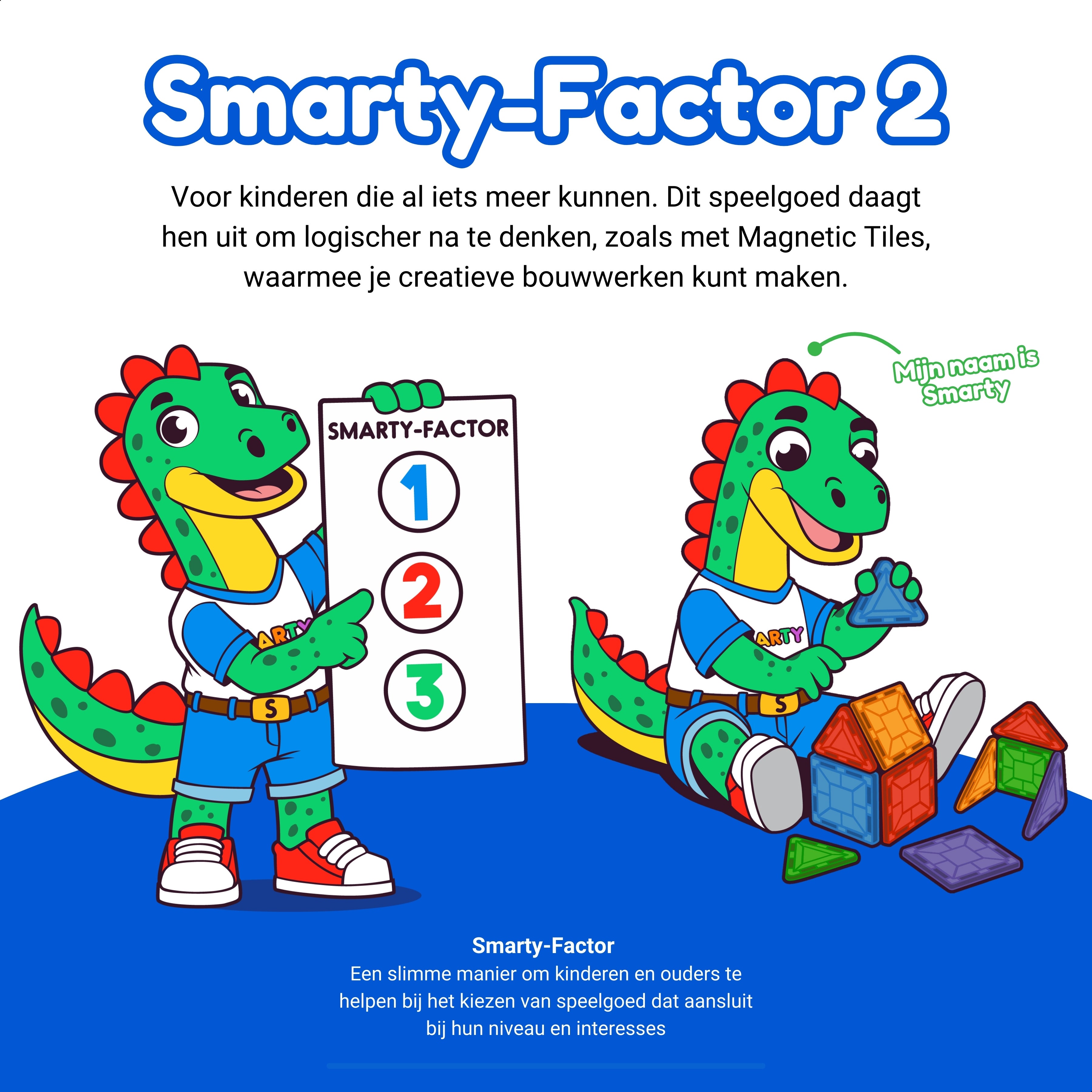 Tangram Tactician van Fits4Kids met Smarty Factor 2 gemiddelde moeilijkheidsgraad